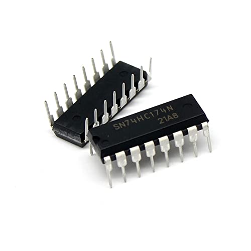 Circuit intégré SN74HC174N IC pour projets électroniques de déclencheur à bord positif