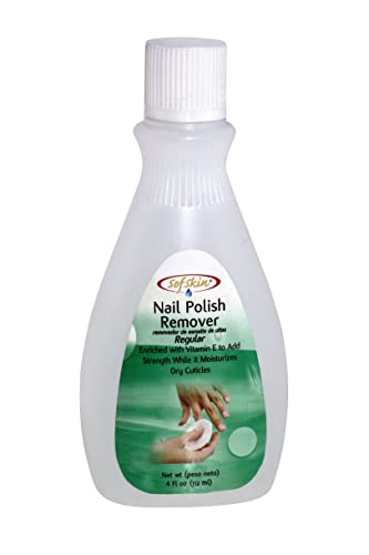 Image of (USA Brand) Acetone Nail Polish Remover & Cuticles Moisturizer (Clear Transparent) - 112 ml (See Our Video)
