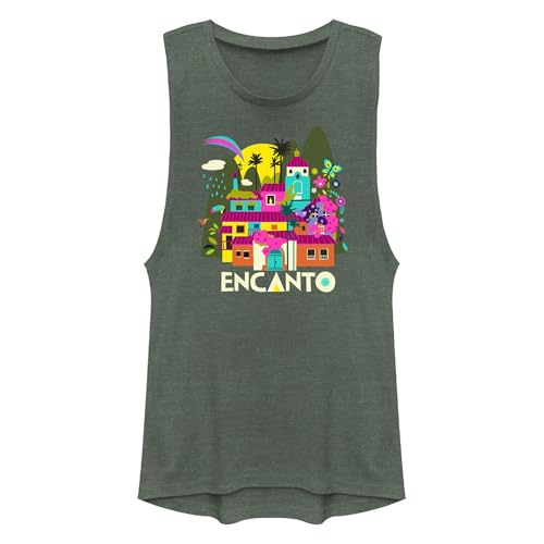 T-shirt Disney Encanto enfant gris large vêtement coton