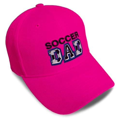 Image of Custom Baseball Caps for Men & Women Embroidered Soccer Dad B Embroidery Ladies & Men Baseball Hats Acrylic