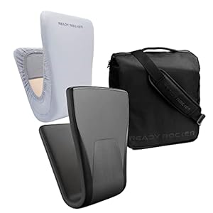 READY ROCKER Gift Pack Bundle – Carbon Portable Rocking Chair + Travel Bag + Sky Cover