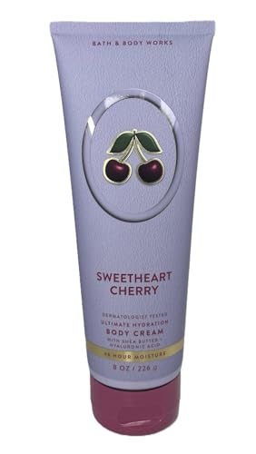 Bath & Body Works Cotton Candy Clouds Ultimate Hydration Body Cream Gift Set For Women, 8 Fl Oz (8 Fl Oz - Pack of 1, Cotton Candy Clouds)