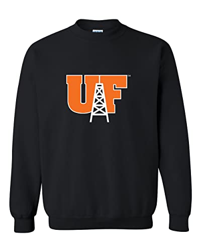 CreateMyTee | University of Findlay UF Two Color Crewneck Sweatshirt