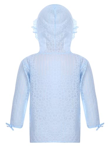 YEAHDOR Baby Girl Lightweight Sunscreen Hoodie Toddler Summer Sun Protection Outwear Coat Jacket4