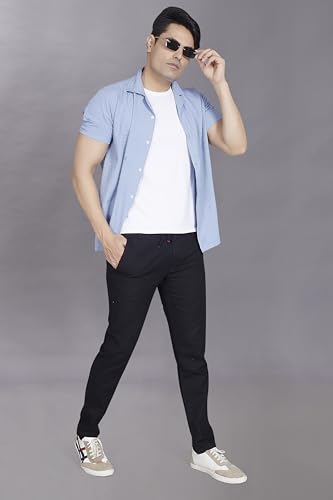 Image of DIVISIVE Men's Relaxed Fit Cotton Linen Blend Trousers