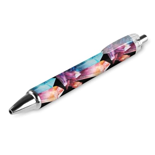 Bolígrafos de punta fina con cristales coloridos perfectos para tu agenda 6