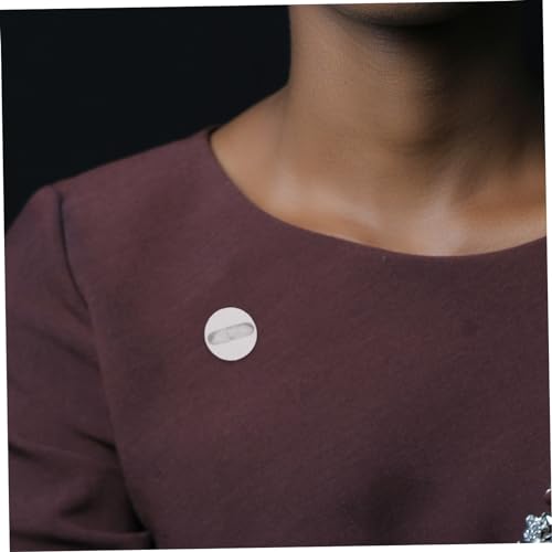 PLAFOPE 100pcs Clutch Pin Backs for Enamel Locking Back Tie Tacks Lightweight Badge Backing Holder for Crafts Jewelry Making Smooth Portable Design