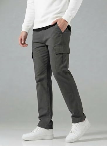 Image of Tagas Men Plus Flap Pocket Side Drawstring Waist Cargo Pants || Trousers Casual Pant || Cargo Pant || Jeans Pant || Track Pant for man ||MC-8
