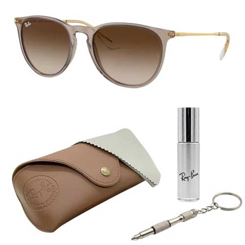 Image of Ray-Ban RB4171 ERIKA CLASSIC Phantos Shaped Sunglasses for Women with Official RAYBAN Eyewear Kit