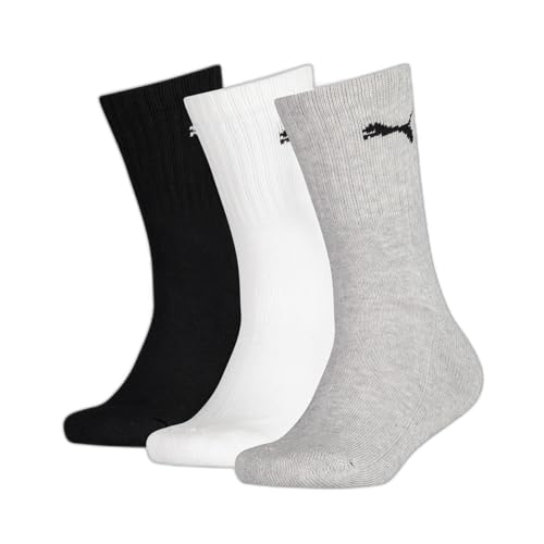 Calcetines PUMA Crew para niños (Pack de 3)