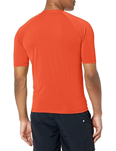 Image of Kanu Surf Men's Fiji UPF 50+ Short Sleeve Sun Protective Rashguard Swim Shirt