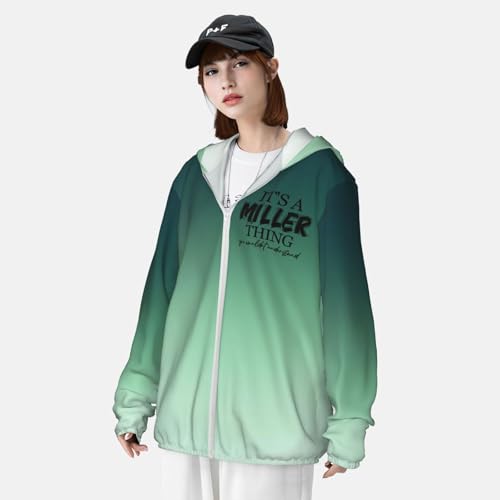 It's A Miller Thing,You Wouldn't Understand Men's Sun Protection Shirts Performance Long Sleeve SPF Uv Shirt,4