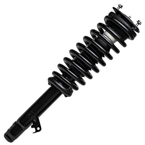 Image of Detroit Axle - Front 2pc Struts for 03-08 Mazda 6, 2 Struts w /Coil Spring Assembly 2003 2004 2005 2006 2007 2008 Replacement Suspension