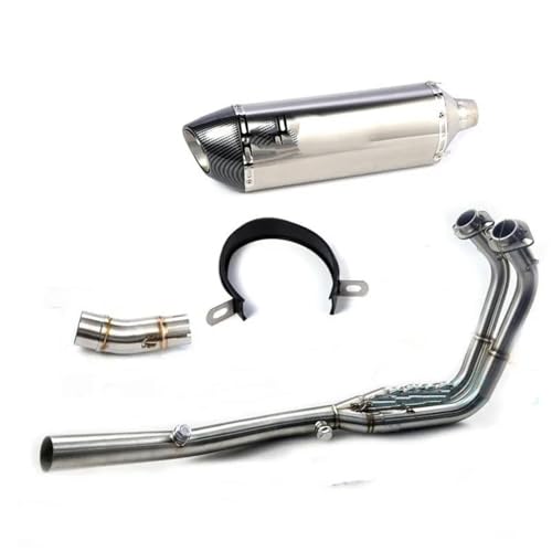 Tuyau d'échappement Kawasaki Z400 Ninja 400 2023 Style 3 finition inox premium