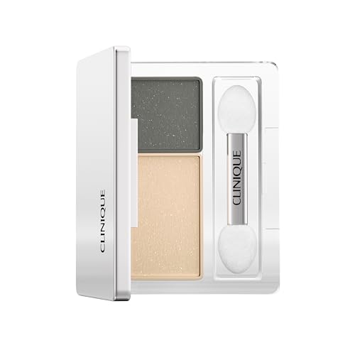 Clinique All About Shadow Duo Eye Shadow Makeup ombretto due tonalitĂ a lunga durata | Tenuta 8 ore, sicuro per gli occhi sensibili, 1.7 g
