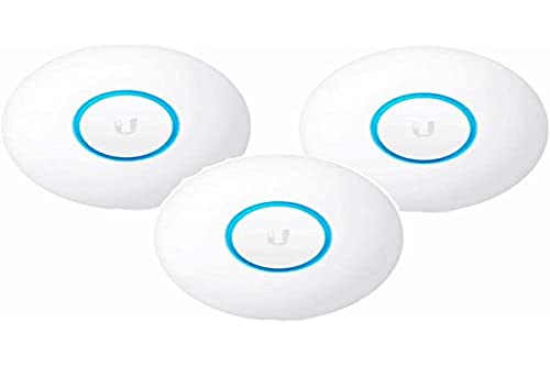 Image of UniFi Acess Point NanoHD UAP-nanoHD 3-Pack Gigabit Ethernet Wave2 4x4 MU-MIMO 5GHz up to 1733 Mbps