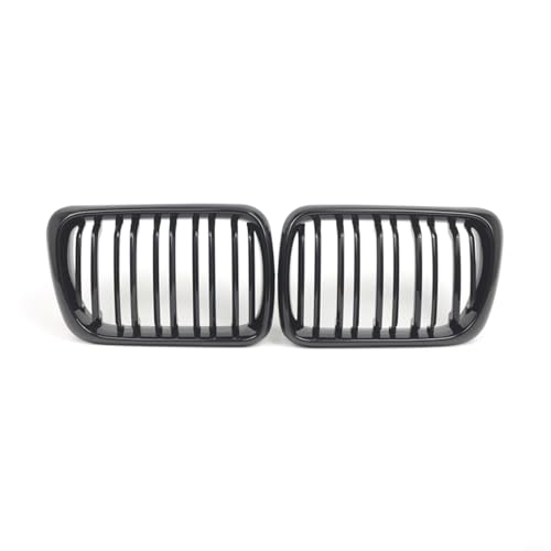 Haricot de calandre noir brillant BMW E36 look moderne épuré