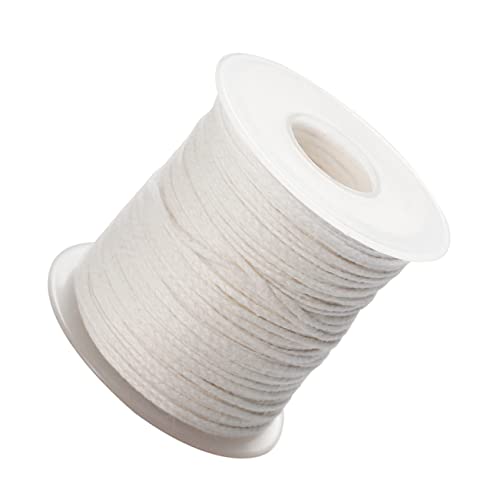 2 rollos de mechas trenzadas para velas de algodón para DIY