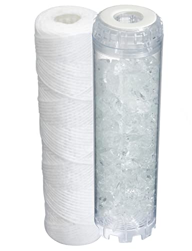 Kit Cartouche Anti Calcaire Polyphosphate + Cartouche Anti Impuretés Durée 12 Mois ORIA