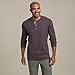 Eddie Bauer EF Thermal Henley Aubergine
