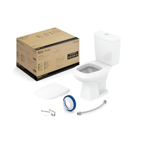 Kit Vaso Sanitário com Caixa Acoplada e Assento Soft Close Avant Incepa, Cor: Branco
