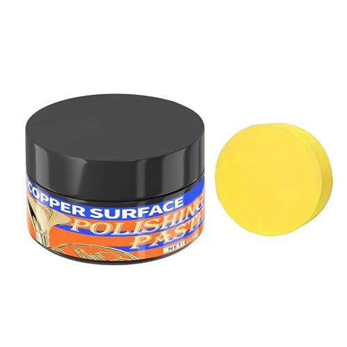 Apujent Pasta Para Pulir Metales | 30ml Crema Con Esponja Para Eliminar Óxido De Instrumentos De...