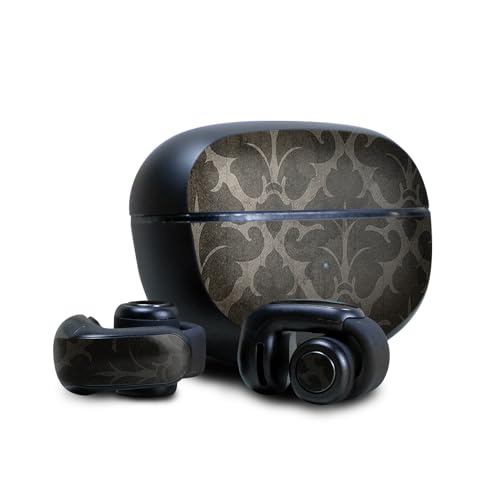 Image of Skin Compatible with Bose Ultra Open Earbuds - Vintage Elegance - Premium 3M Vinyl Protective Wrap Decal Cover - Easy to Apply | Crafted in The USA by MightySkins