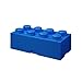 Produktbild LEGO Aufbewahrungsstein, 8 Noppen, Stapelbare Aufbewahrungsbox, 12 l, blau