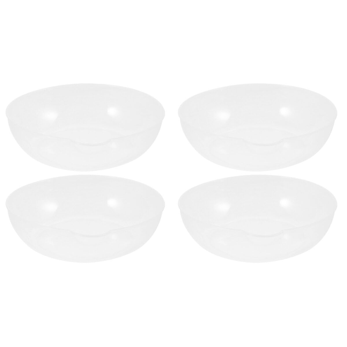 SHINEOFI Food Scale Bowl Only, 4pcs Weighing Pan Food Weighing Bowl Weigh Boats Digital Measuring Mini Food Scale Weighing Cup Digital Scale Pan Tray, 18.50X17.50X5.50CM