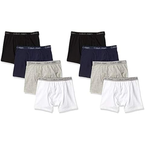 Calvin Klein Boys 8 Pack Boxer Briefs Cover