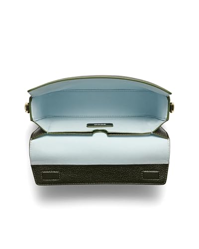 ECCO Medium Pinch Crossbody, Green Pine Pebbled Leather4