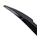 AOKAILI Rear Glossy Black Spoiler Wing Compatible with 2011-2018 Volkswagen VW Jetta Sedan,V Style Rear Trunk Duckbill Spoiler Wing