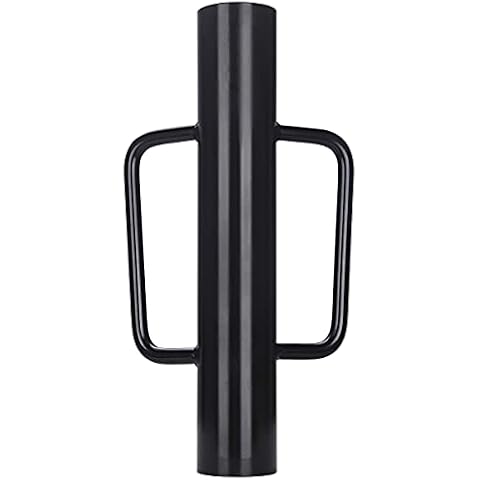 A-KARCK Fence Post Driver 12 lb, Heavy Duty T Post Pounder with Handle Black, Rammer for Installing Fence Posts Cover