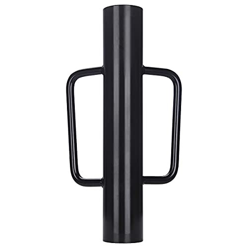 A-KARCK Fence Post Driver 12 lb Heavy Duty T Post Pounder with Handle Black Rammer for Installing Fence Posts