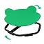 Green Spinning Frog