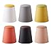 O·Lankeji Tabourets de Bar de Couleur Ronde, Tabouret de Salle à Manger empilable en Plastique sans Dossier, sièges de Chaise de Meubles commerciaux (Couleur : Stool 6 pcs)