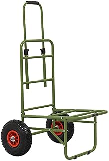 Oxbridge Folding Pike Carp Fishing Trolley Heavy Duty Seat Box Barrow