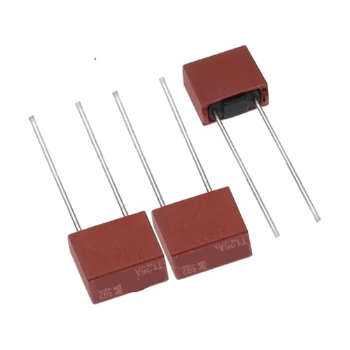 Fusibles carrés 392 T3A en plastique pour carte d'alimentation de téléviseur LCD, lot de 10 pièces