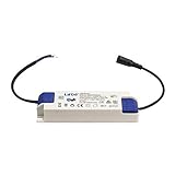 led driver 12w-18w Este producto cuenta con unas dimensiones: 135x25x37 mm ocupa poco espacio, siendo ligero y resistente