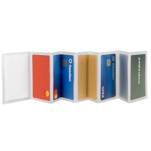 Marshal® WALLET INSERTS SET OF 2 ACCORDION STYLE CARD PICTURE HOLDER RARE3