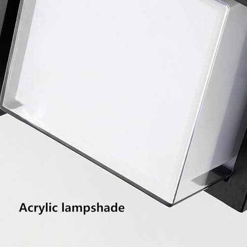 Applique murale LED extérieur 50W 30cm blanche avec détecteur - 4