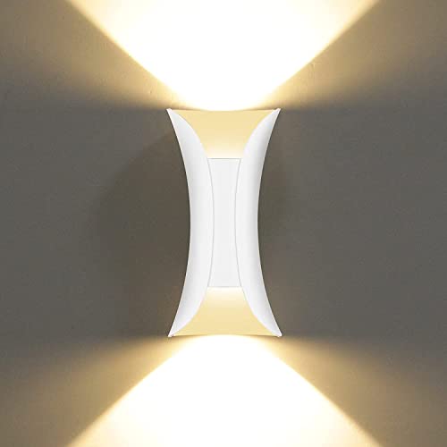 KAWELL 10W Creative Modern Wall Light LED Wall Wash Lights Waterproof IP65 Aluminum Wall Lamp LED Indoor Outdoor for Bedroom Living Room Bathroom Entrance Stairs Porch Corridor
