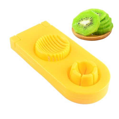 Cortador De Huevos Duros | Cortadora De Huevo Cocido De Acero Inoxidable | Herramienta Manual Apto Para Lavavajillas Para Alimentos Blandos Como Fresas Y Plátanos | Desayuno Cocina Hogar Restaurante