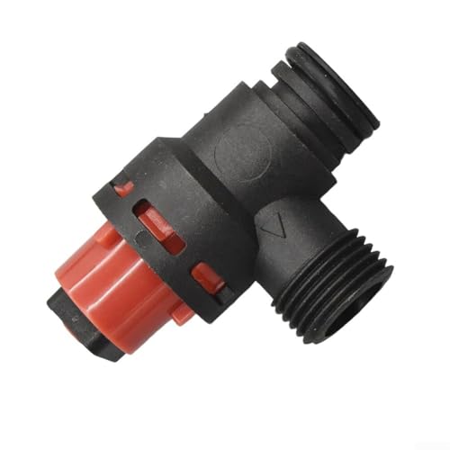 Válvula de seguridad para caldera de gas Vaillant y Protherm (20 mm), color negro