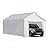 LVUYOYO 10x20FT Carport, Portable Garage Tent, Heavy Duty Carport Car Canopy, Outdoor Portable Carport with Removable Sidewalls, All Weather Garage Tent for Car, Truck, Boat, Party