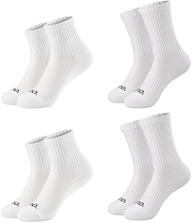 Amazon Brand - Eono Warm Casual Socks Unisex 4Pairs Multipurpose Basic Socks Ultra-comfort Sports Socks