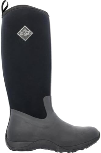 Muck Boot Muck Arctic Adventure Tall Rubber Women's Winter Boots, 9 M US, Black/Black | Image 6