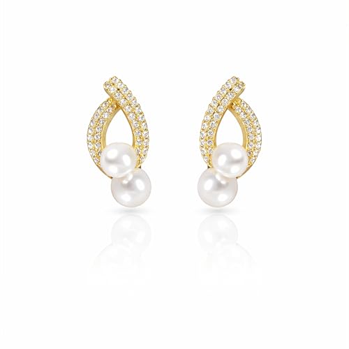 Image of Modern Dangle Earrings for Women | Chic Statement Earrings for Girls | Stylish Lightweight Fashion Jewelry for Casual, Party & Special Occasions
