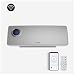UNIVERSALBLUE Split da Bagno con WiFi | Riscaldatore Piccolo 2000 W | Telecomando a Distanza | Basso consumo | 4 modalità di Funzionamento