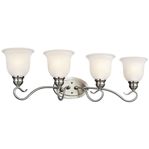 Kichler 45904NI Tanglewood Bath 4-Light, Brushed Nickel